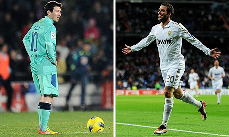 Barcelona and Real Madrid