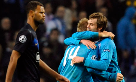 Porto v Zenit St Petersburg