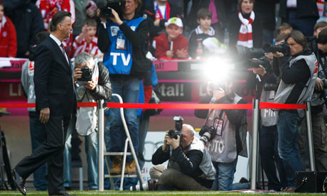 Bayern Munich's Louis van Gaal has been the subject of much media attention recently