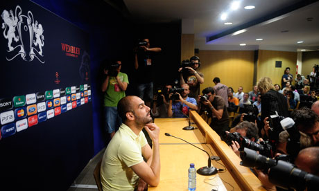 Barcelona coach Pep Guardiola said his club has contigency plans in the event of travel disruption