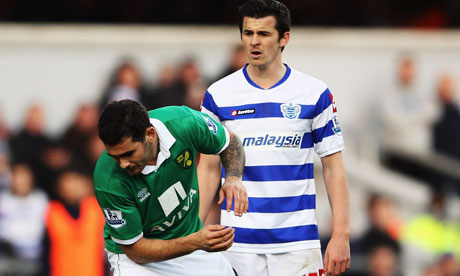 Joey Barton and Bradley Johnson