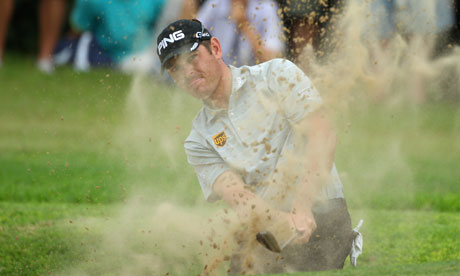 Louis Oosthuizen of South Africa holds his nerve during the final ...