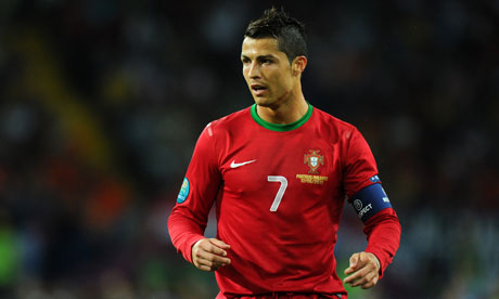 Ronaldo Euro 2012 Hairstyle on Cristiano Ronaldo Finally Came To The Euro 2012 Party On Sunday Night
