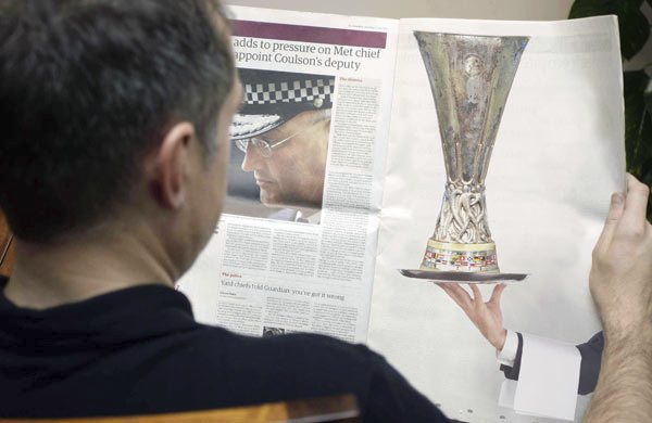 Adverts for the gallery