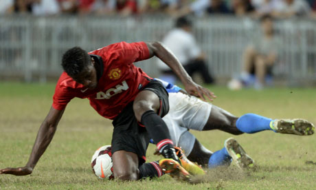 Manchester United's Wilfried Zaha 