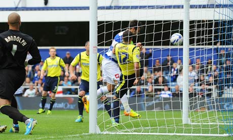 Charlie Austin, QPR v Birmingham