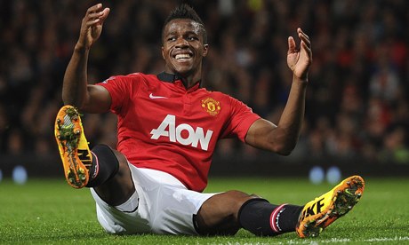 Cardiff City are favourites to sign the Manchester United winger, Wilfried Zaha, on loan