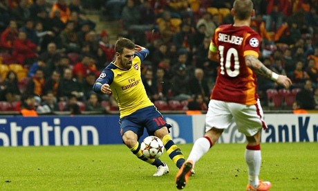 Aaron-Ramsey-Arsenal-Galatasaray