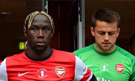 Bacary Sagna--Lukasz Fabianski--Arsenal