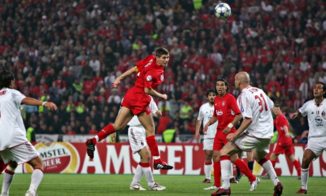 Steven Gerrard v Milan