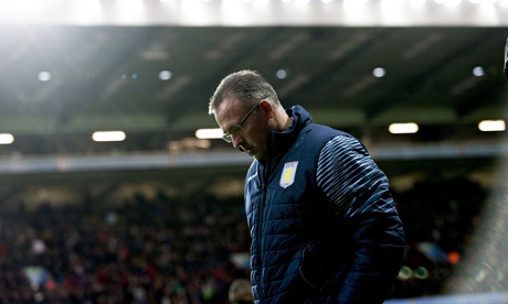 Paul Lambert was sacked as manager this week with Aston Villa 18th in the Premier League