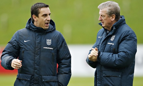 Roy Hodgson, Gary Neville
