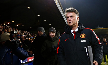 Louis van Gaal felt the pitch was one aspect that went against Manchester United at Cambridge