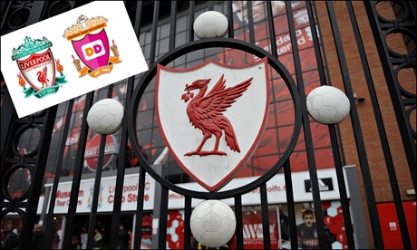 Liverpool FC Dunkin' Donuts crest redesign