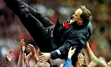 Dick Advocaat won the domestic treble in his first season as manager of Rangers