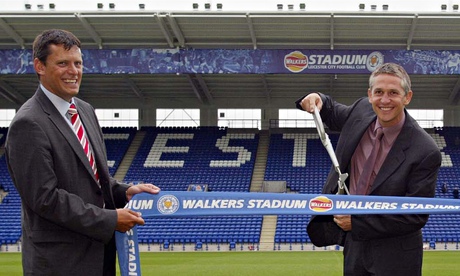 The Football Association's new chief executive, Martin Glenn, left, has the backing of Gary Lineker