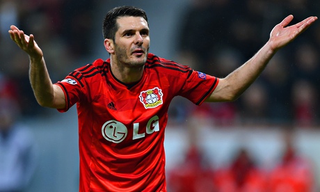 Emir Spahic's Bayer Leverkusen contracted was ended following a fight with security personnel