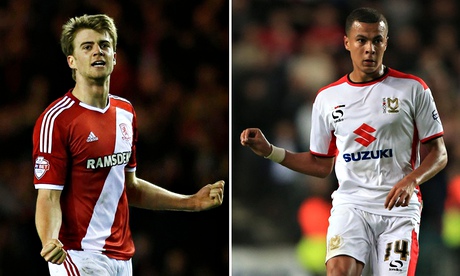Patrick Bamford and Dele Alli