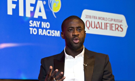 Manchester City's Yaya Touré spoke for the launch of Fifa's anti-discrimination monitoring system