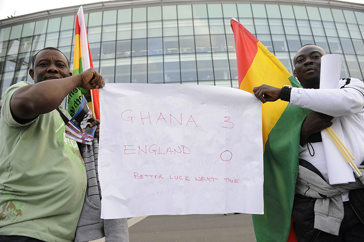 England v Ghana: Ghana fans give a prediction of the score