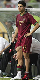 Ronaldo Thigh on Cristiano Ronaldo A Sore Thigh And Itchy Feet Photograph By Ben