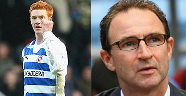 Dave Kitson and Martin O'Neill