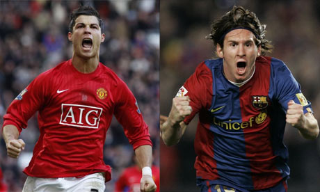 Cristiano Ronaldo and Lionel Messi