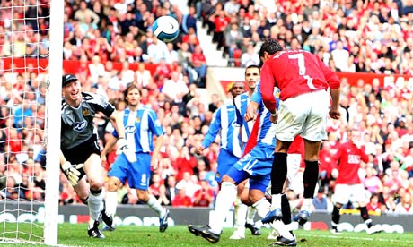 Ronaldo scores against Wigan
