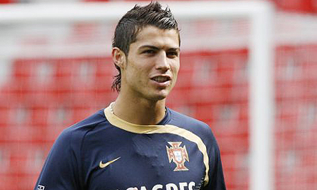 Cristiano Ronaldo hairstyles and haircut styles in 2009
