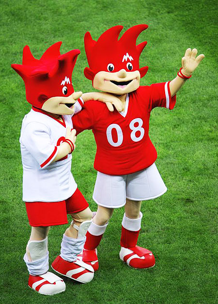 Euro 2008 mascots