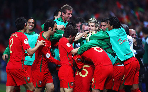 Portugal celebrate