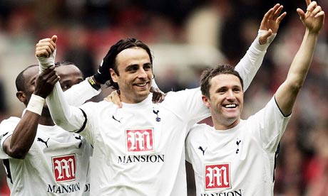 Dimitar Berbatov and Robbie Keane