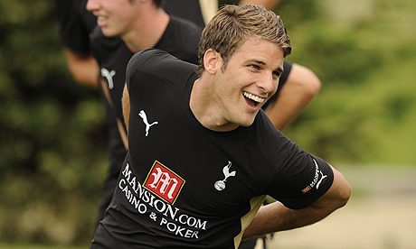 Bentley on David Bentley Is All Smiles As He Trains With His New Spurs Team Mates