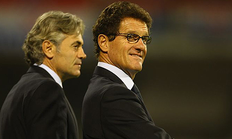 Fabio Capello and Franco Baldini