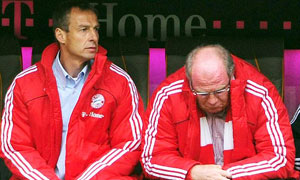 J&uuml;rgen Klinsmann and Uli Hoeness