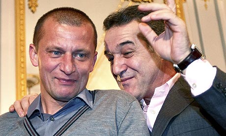 Dorinel Munteanu and Gigi Becali