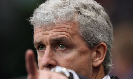 Manchester City manager Mark Hughes