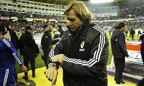 Real Madrid coach Bernd Schuster