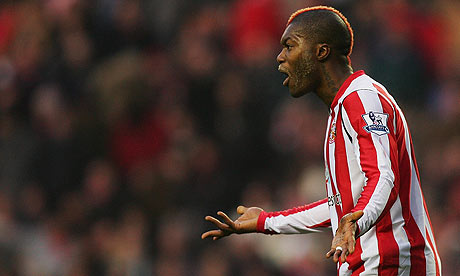 Djibril Cisse of Sunderland