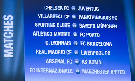 Champions League draw