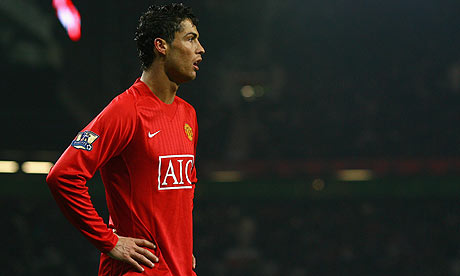 Cristiano Ronaldo of Manchester United