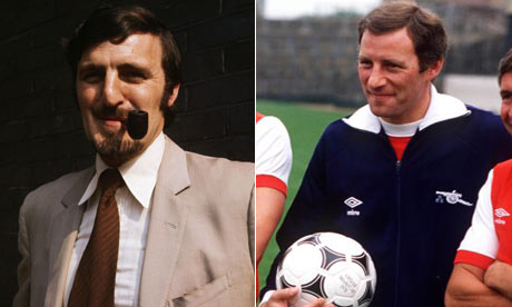 Jimmy Hill and Terry Neill