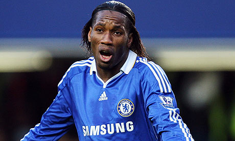 didier drogba pictures. Didier Drogba - off to Man