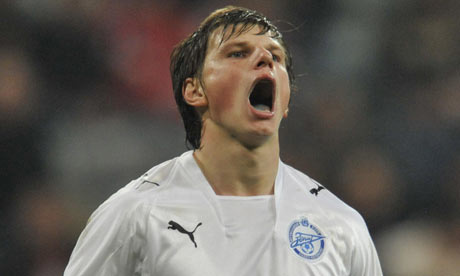 Zenit St Petersburg striker Andrei Arshavin