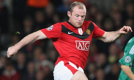Wayne Rooney of Manchester United