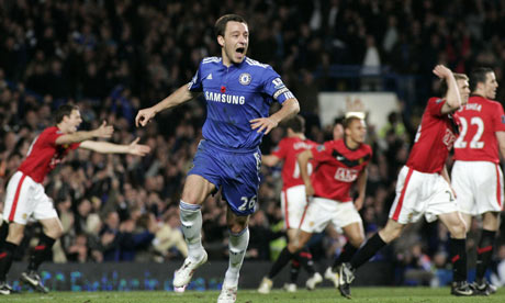 John Terry scores