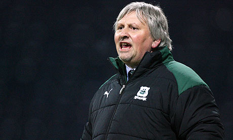 Plymouth manager Paul Sturrock