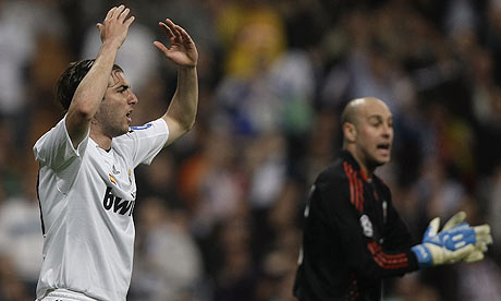 Real Madrid's Gonzalo Higuain 