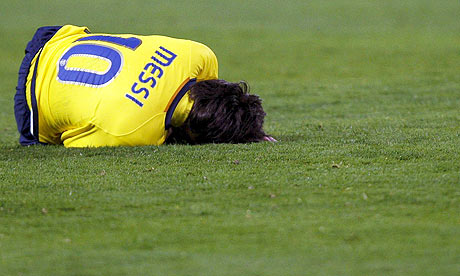lionel messi barcelona pictures. Barcelona#39;s Lionel Messi lies