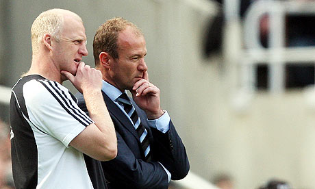 Alan Shearer, the Newcastle manager